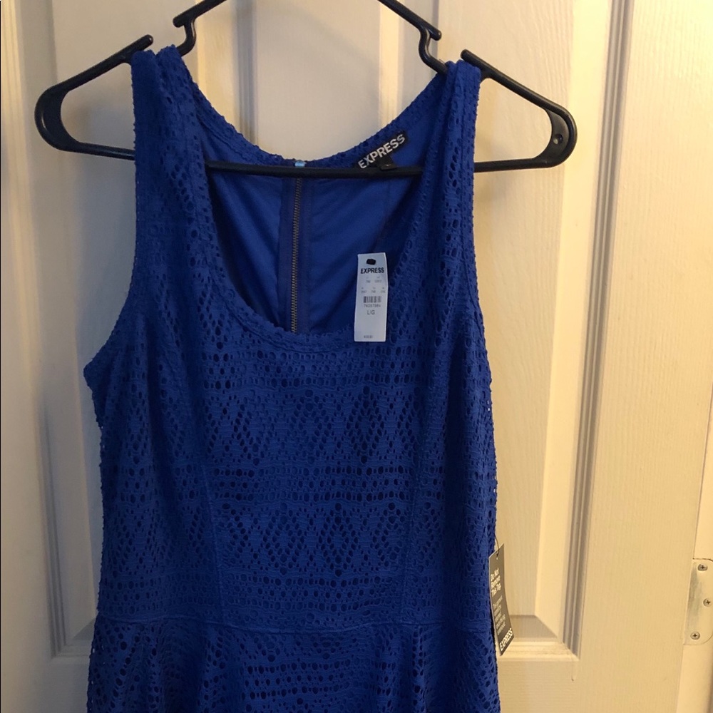 Blue Express Dress